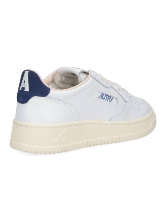 26FW 오트리 메달리스트 로우 레더 스니커즈 AULWBJ03 White - AUTRY