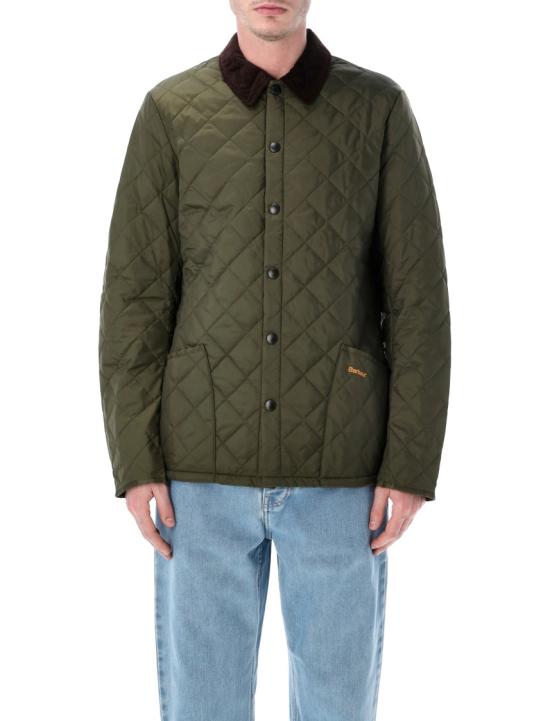 26SS 바버 헤리티지 리데스데일 퀼티드 자켓 MQU0240OL71 Green