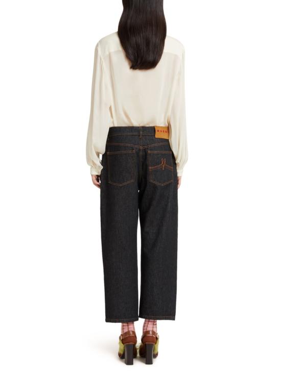 26SS 마르니 스트레이트 팬츠 PAJD0425SXUSCY69EMB99 Black - MARNI