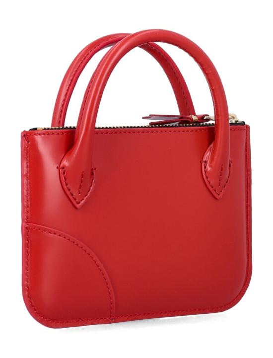 26SS 꼼데가르송 클래식 레더 라인 파우치 SA8100HA2 Red - COMME DES GARCONS