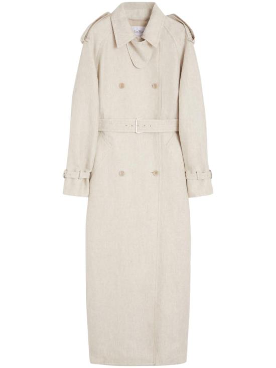 26SS 막스마라 트렌치 코트 2611121153600MXSPEDAGGI002 White