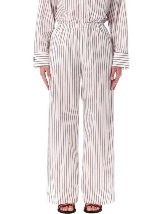 26SS 바이말렌비거 스트레이트 팬츠 104026QG7 White