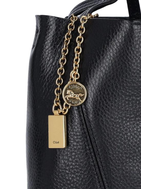 26FW 끌로에 토트백 25SS812N84001 Black - CHLOE