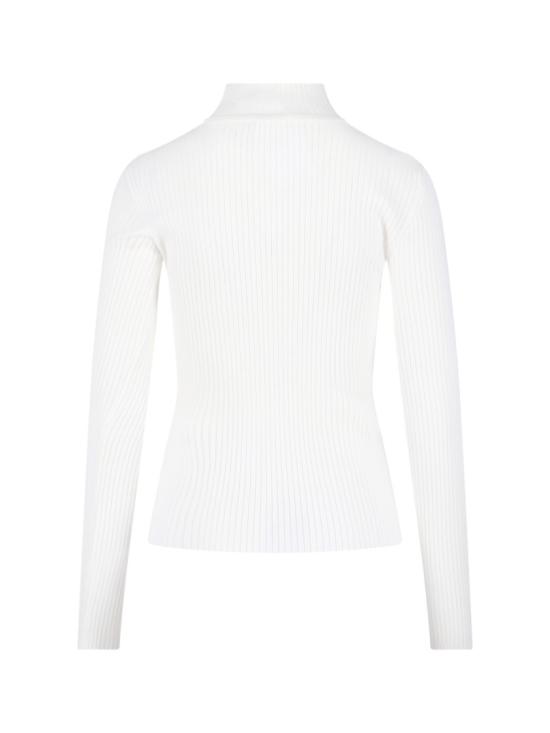 26FW 쿠레쥬 터틀넥 PERMPU022FI00010001 White - COURREGES