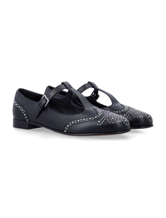 26SS 처치스 플랫 슈즈 DX01119WPF0AAB Black - CHURCHS