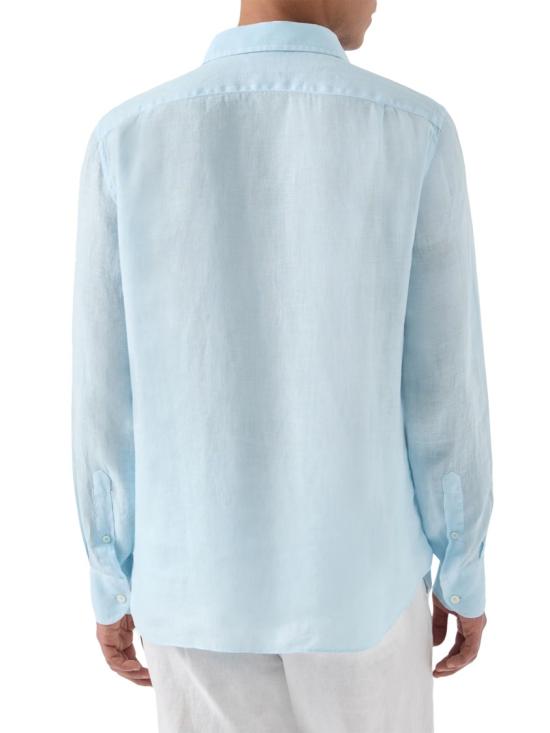 26SS 세인트바쓰 긴팔 셔츠 RPH000100610L Blue - MC2 SAINT BARTH