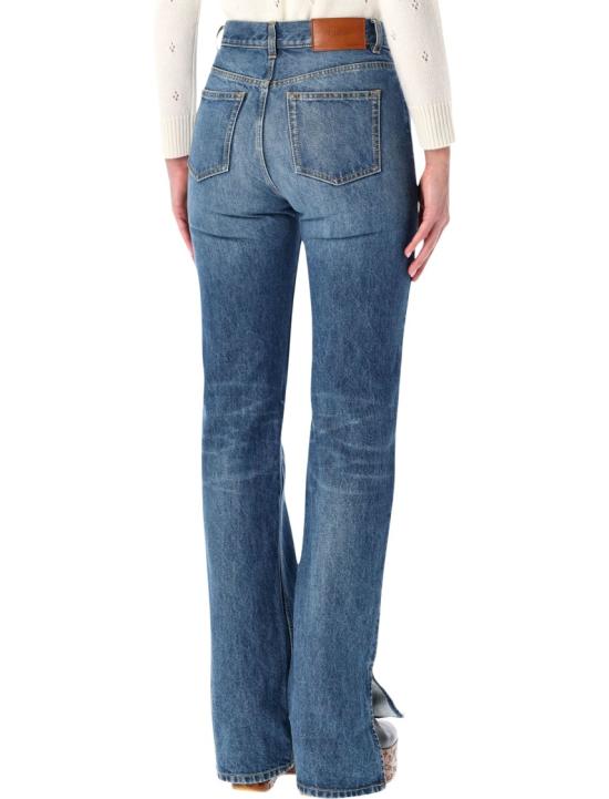 25FW 끌로에 데님 스트레이트 진 CH25WDP761534A1 Blue - CHLOE