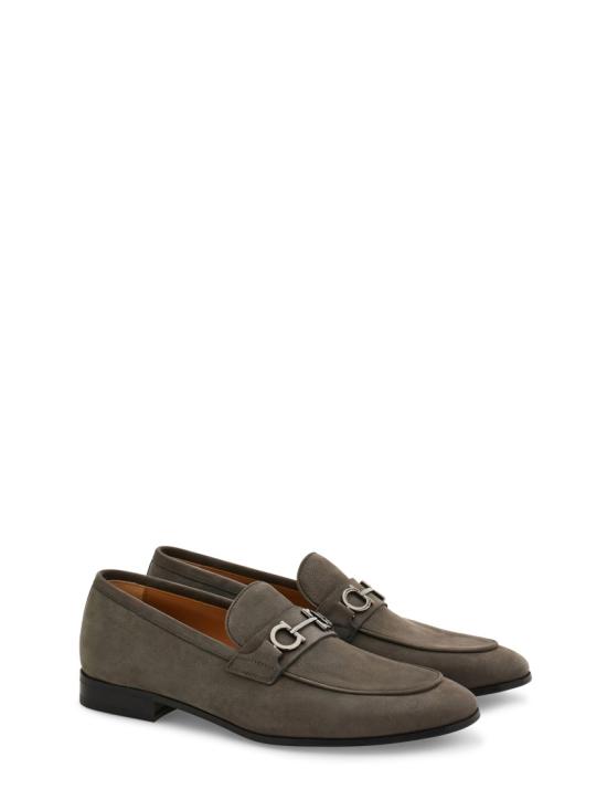 26SS 살바토레 페라가모 로퍼 792749036 Grey - SALVATORE FERRAGAMO