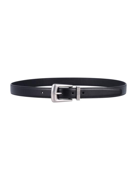 25FW 생로랑 가죽 벨트 839769AAEJE1000 Black - SAINT LAURENT