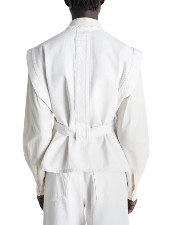 26SS 르메르 박시 티셔츠 OT0011 LD1069WH086 White - LEMAIRE