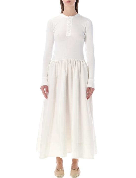 26SS 폴로 랄프로렌 롱 원피스 211A96347001 White