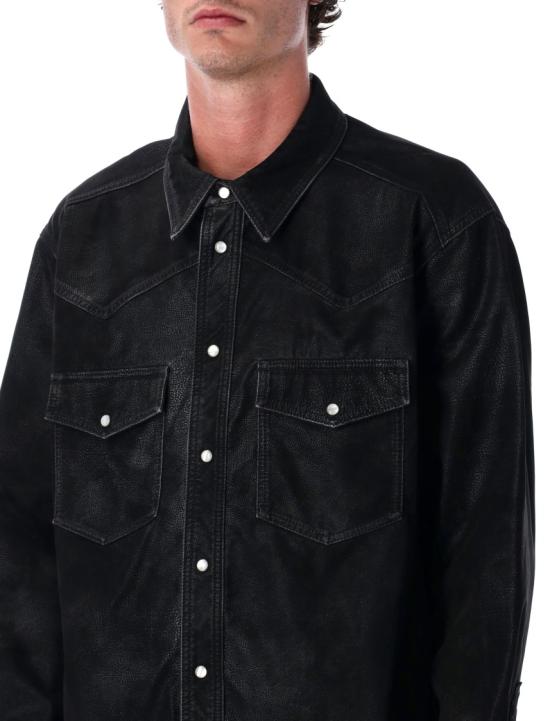 25FW 이자벨마랑 긴팔 셔츠 CH0252HAC3B01H01BK Black - ISABEL MARANT