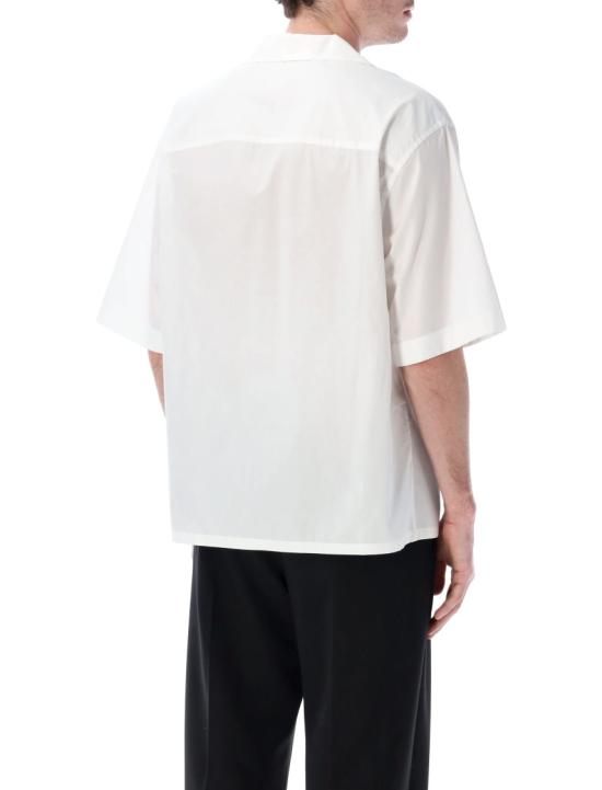 26SS 마르니 로고 포켓 반팔 셔츠 CUMU0213PPUSCT88LRW01 White - MARNI