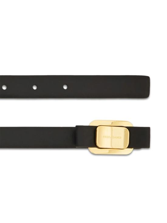 26SS 살바토레 페라가모 레귤러 벨트 780285001 Black - SALVATORE FERRAGAMO