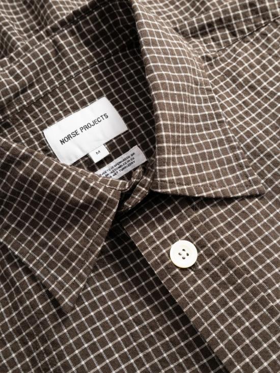 26SS 노스프로젝트 반팔 셔츠 N4008902067 Grey - NORSE PROJECTS
