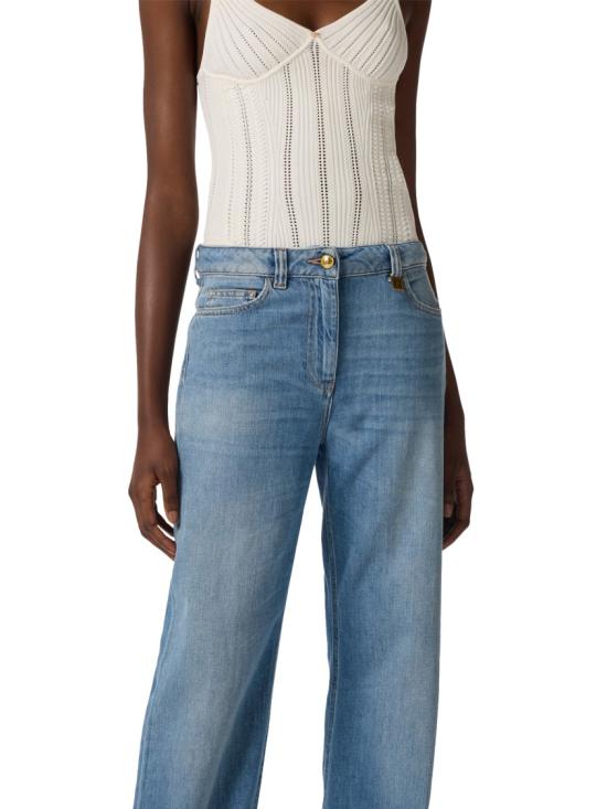26SS 엘리자베타프랜치 데님 팬츠 PJ21I61E2192 Blue - ELISABETTA FRANCHI