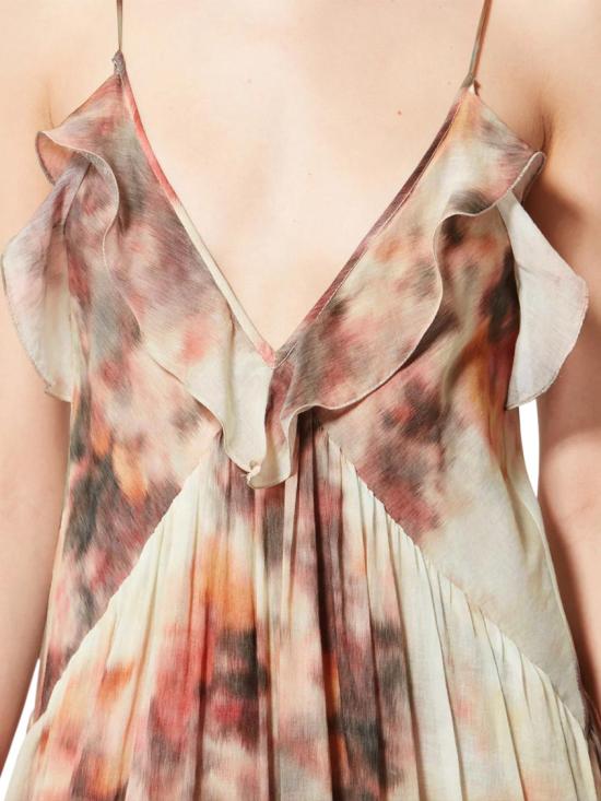 26SS 이자벨마랑에뚜왈 롱 원피스 26PRO1062FA D1J13E90BE Brown - ISABEL MARANT ETOILE