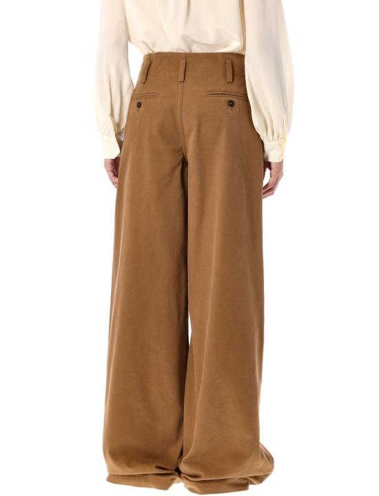 25FW 끌로에 팔라초 팬츠 CH25APA11365208 Brown - CHLOE