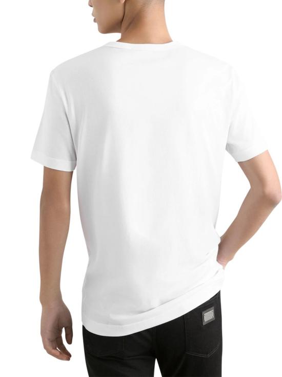 26SS 돌체앤가바나 반팔 티셔츠 G8PT1TG7P1BW0800 White - DOLCE & GABBANA