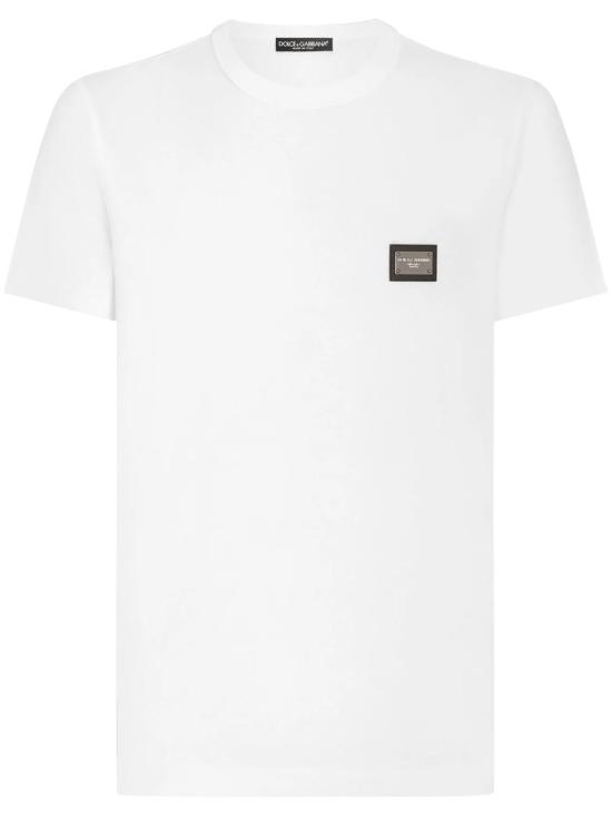 26SS 돌체앤가바나 반팔 티셔츠 G8PT1TG7P1BW0800 White