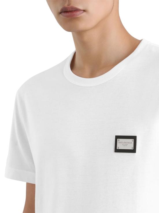 26SS 돌체앤가바나 반팔 티셔츠 G8PT1TG7P1BW0800 White - DOLCE & GABBANA