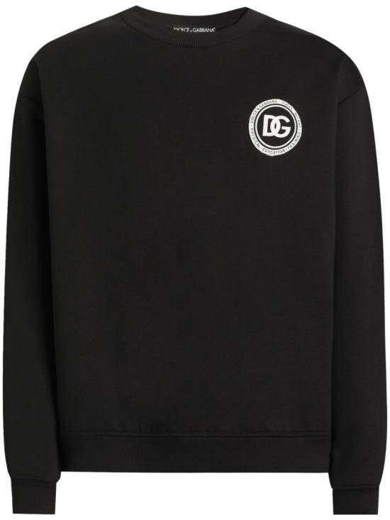 26SS 돌체앤가바나 긴팔 티셔츠 G9AHSZG7PZGN0000 Black