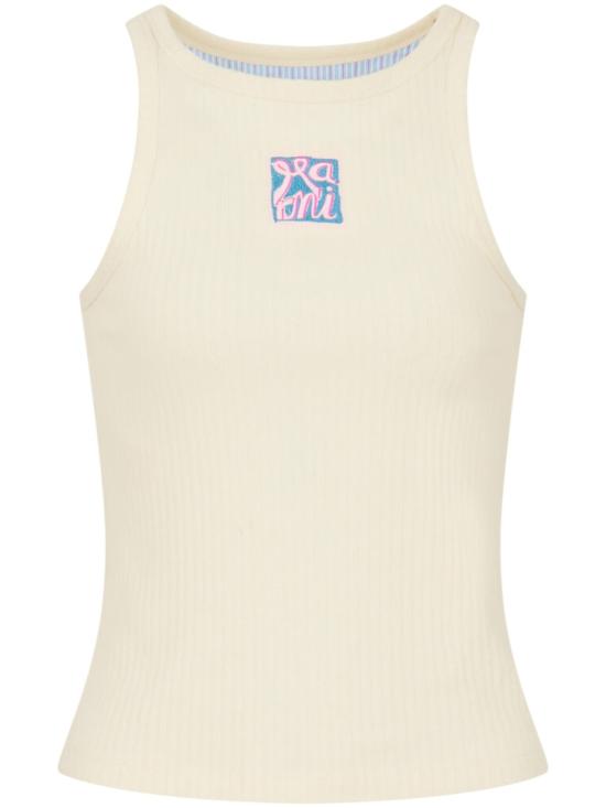26SS 마르니 민소매 티셔츠 THJE0380S0UTC60000W08 Neutrals