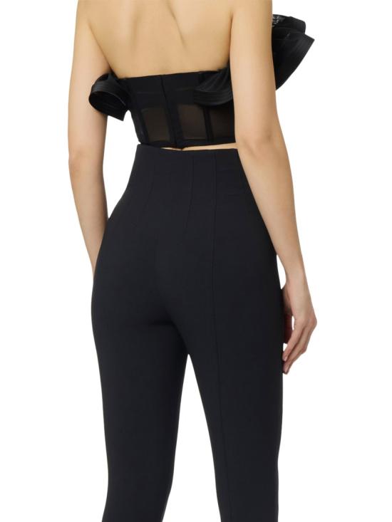 26SS 엘리자베타프랜치 스트레이트 팬츠 PA16361E2110 Black - ELISABETTA FRANCHI
