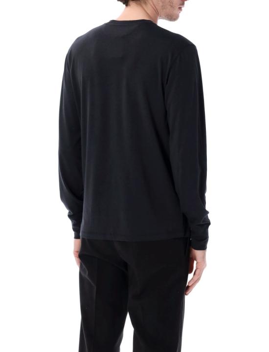 26SS 톰포드 긴팔 티셔츠 JCL006JMT012NAA Black - TOMFORD