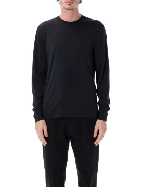 26SS 톰포드 긴팔 티셔츠 JCL006JMT012NAA Black