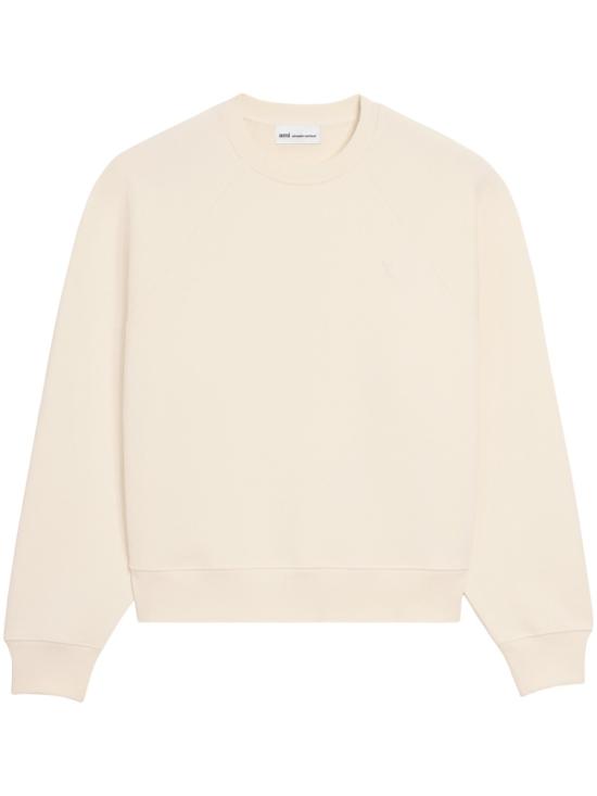 26SS 아미 코튼 드 하트 스웨트셔츠 USW757 747136 Neutrals