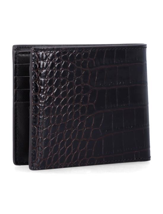 26SS 톰포드 카프 레더 바이폴드 지갑 Y0228LCL439SEDB Black - TOMFORD