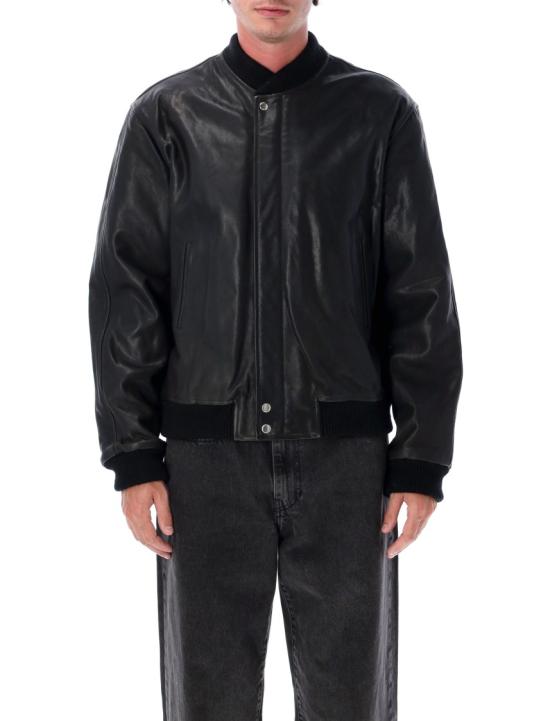25FW 이자벨마랑 가죽 자켓 VE0551HAC3B02H01BK Black
