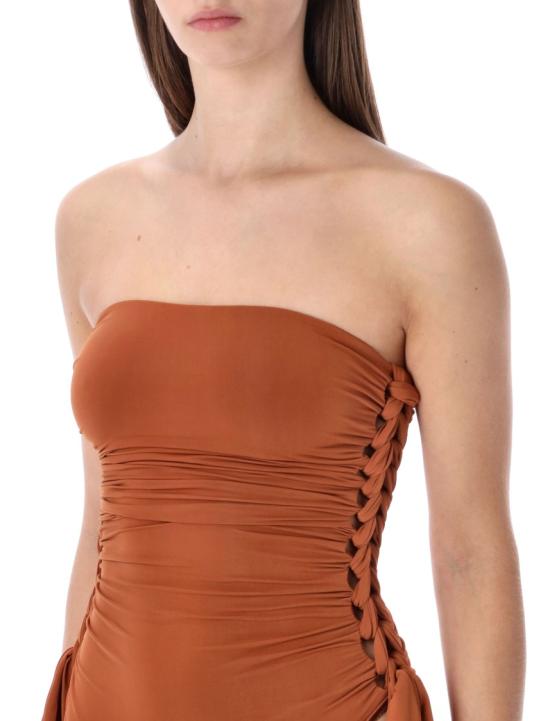 26SS 짐머만 원피스 수영복 5910WRS263COP Brown - ZIMMERMANN