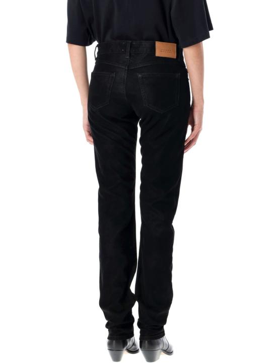25FW 이자벨마랑에뚜왈 스트레이트 팬츠 PA0561FAC3B01E01BK Black - ISABEL MARANT ETOILE