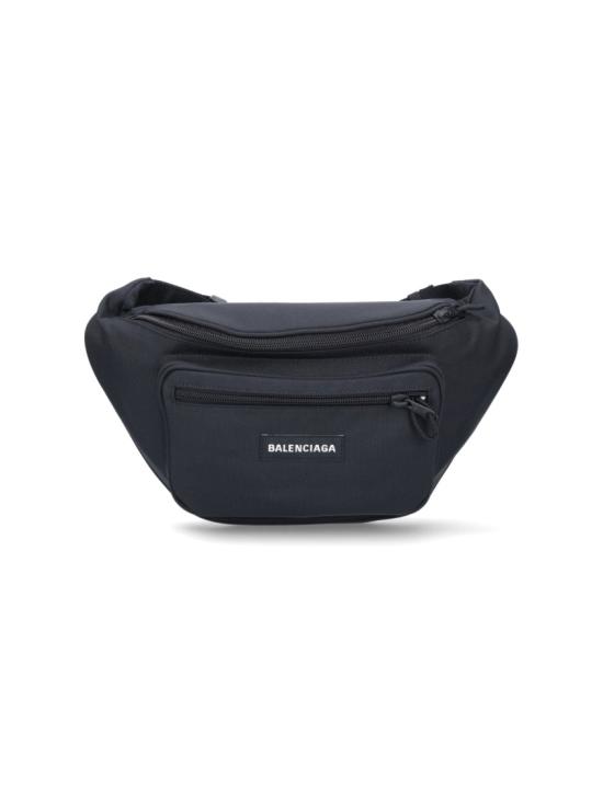 26FW 발렌시아가 익스플로러 벨트백 482389 2JMF71000 Black