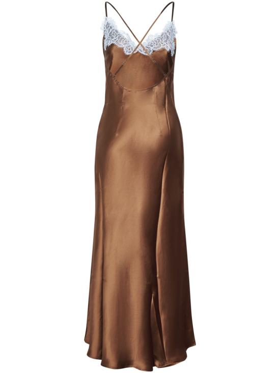 26SS 세인트바쓰 롱 원피스 EYDI00108983L Brown - MC2 SAINT BARTH
