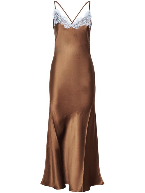 26SS 세인트바쓰 롱 원피스 EYDI00108983L Brown