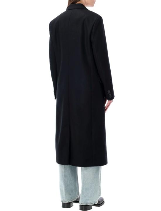 25FW 스포티앤리치 코트 OW05064326BA014 Black - SPORTY & RICH