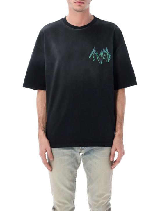 26SS 아미리 반팔 티셔츠 AMTOJR1115001 Black
