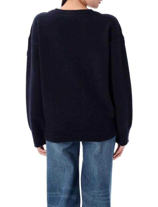 25FW 끌로에 스웨터 CH25AMP488104C4 Black - CHLOE
