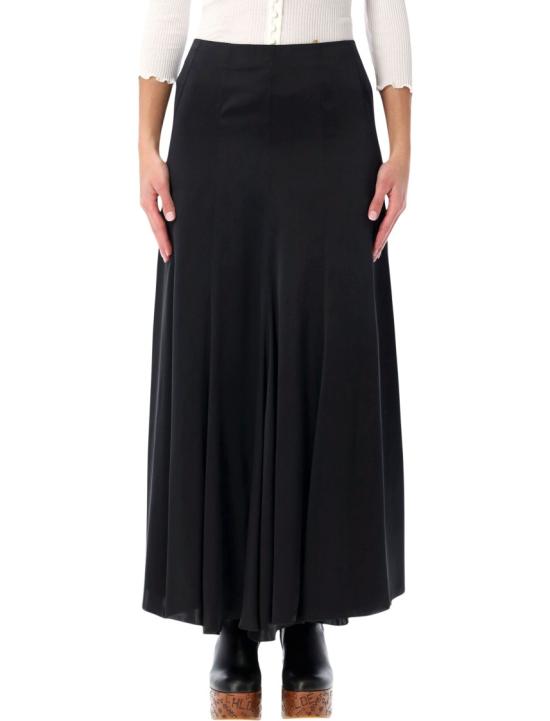 25FW 끌로에 롱 스커트 CH25WJU19008001 Black