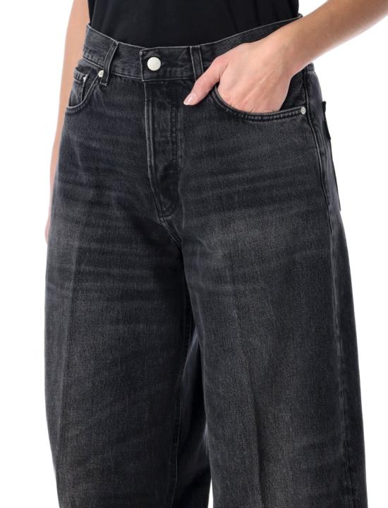25FW 하이쿠레 데님 팬츠 HEW03296DF174L0902 Black - HAIKURE