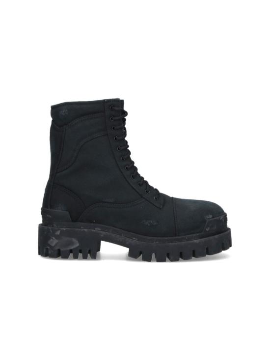 26FW 발렌시아가 컴뱃 스트라이크 부츠 845015 W2H111000 Black