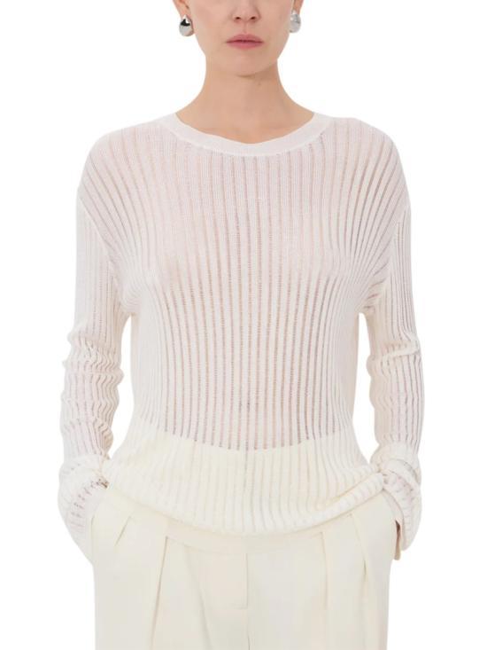 26SS 루루 드 세종 스웨터 HEDORAIVORY IVORY White - LOULOU DE SAISON