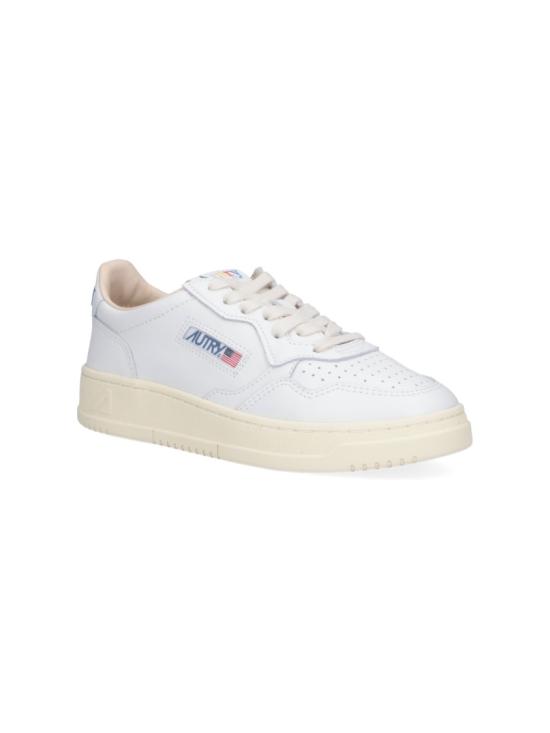 26FW 오트리 메달리스트 로우 레더 스니커즈 AULWBG01 White - AUTRY