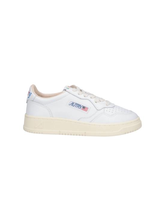 26FW 오트리 메달리스트 로우 레더 스니커즈 AULWBG01 White