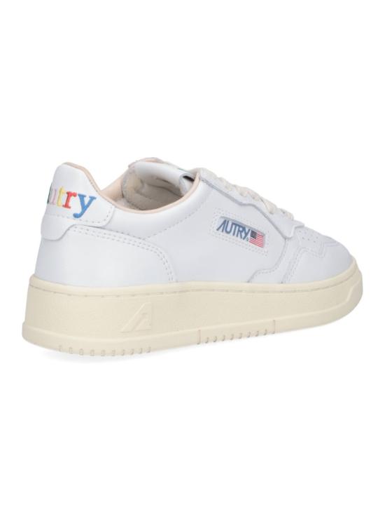 26FW 오트리 메달리스트 로우 레더 스니커즈 AULWBG01 White - AUTRY