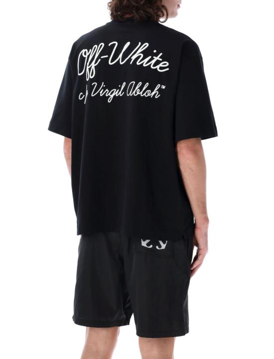 26SS 오프화이트 반팔 티셔츠 OMAA120C99JER00D1001 Black - OFF WHITE