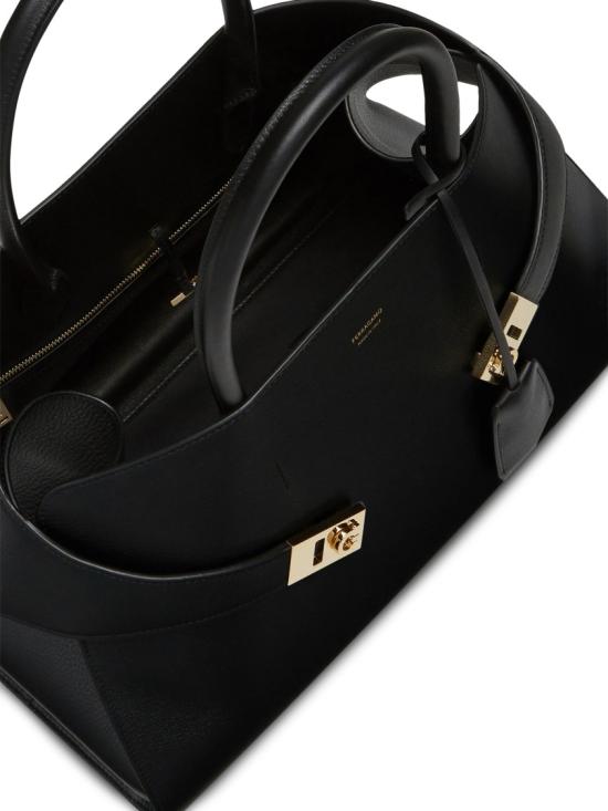 26SS 살바토레 페라가모 토트백 766591001 Black - SALVATORE FERRAGAMO